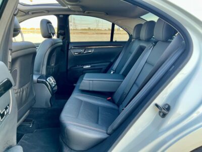 2011 Mercedes-Benz S 550 5.5L V8 Engine Automatic White Black