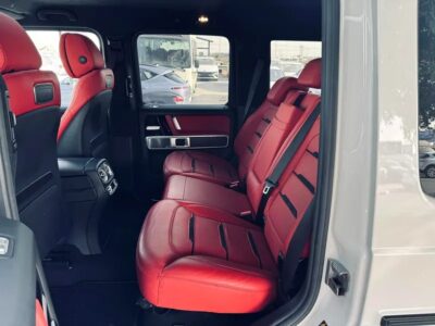 2023 Mercedes-Benz G-Class G 63 AMG 8 Cylinder Neat & Clean Car White Red