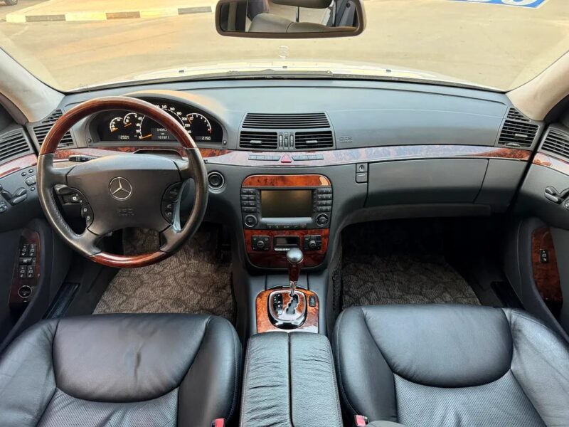 2005 Mercedes-Benz S-Class S 350 NEAT AND CLEAN CAR Silver Black