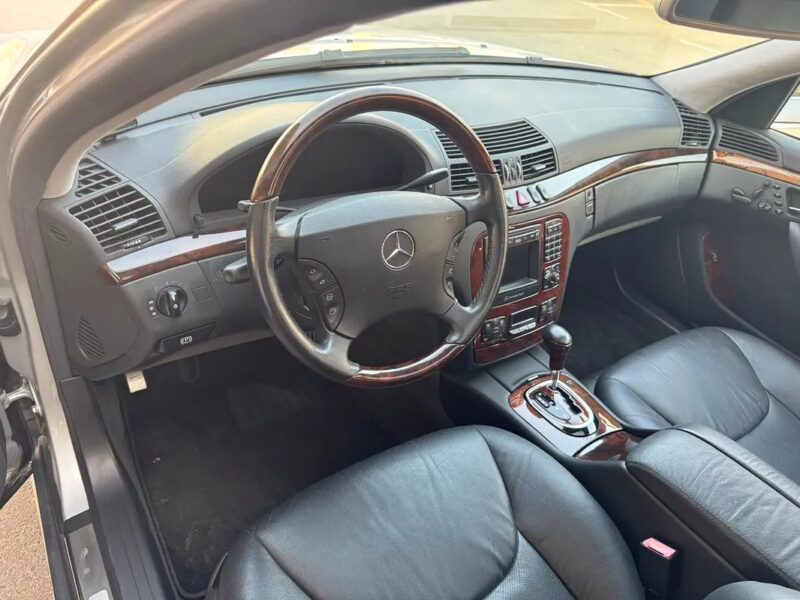2002 Mercedes-Benz S-Class S 320 4.5 Silver Auction Grade Clean Title