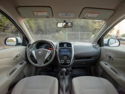 2023 Nissan Sunny SV 4 Cylinder Engine GCC Specs White Beige