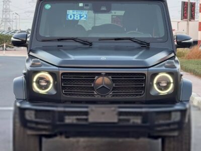 2020 Black MERCEDES BENZ G 550 AMG V8 AUCTION GRADE 4.5/A