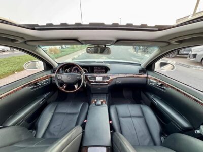 2006 Mercedes-Benz S 350 3.5-liter V6 Engine White Black