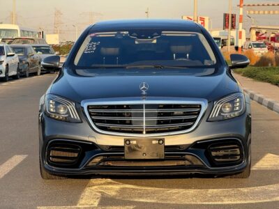 2018 Mercedes-Benz S-Class S 63 AMG Excellent Condition Grey Black