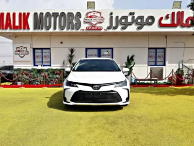 2020 Toyota Corolla XLI Clean Title Perfect Condition GCC Specs White Black