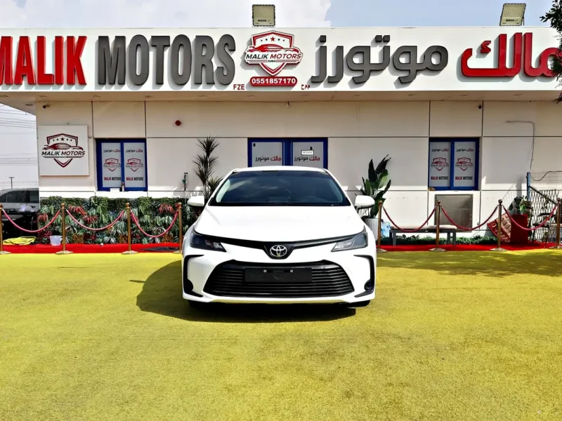 2020 Toyota Corolla XLI Clean Title Perfect Condition GCC Specs White Black