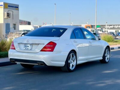 2011 Mercedes-Benz S 550 5.5L V8 Engine Automatic White Black