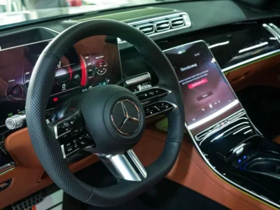 2026 Mercedes-Benz S 500 6 Cylinders Engine Black Tan GCC Specs