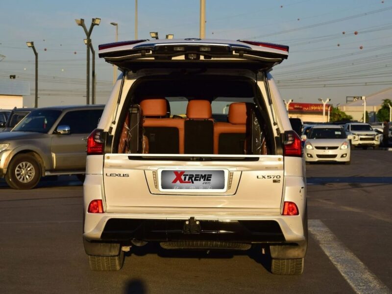 2021 Lexus LX 570 F SPORT LEXUX 5.7L V8 PETROL FULL OPTIONS White Brown