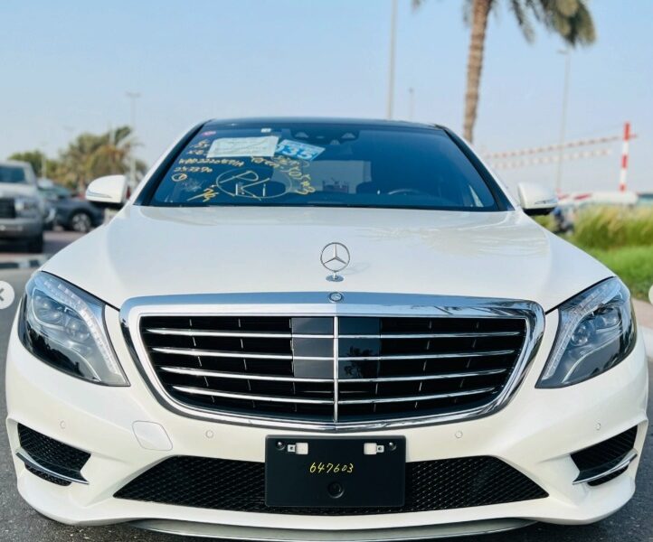 2016 HYBRID MERCEDES BENZ S 400 h 3.5-liter V6 Petrol Engine White