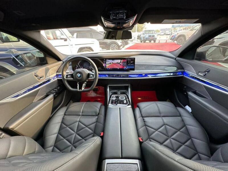 2023 BMW 740i Full PPF Protected BMW 740i 6 Cylinder Engine AWD Black