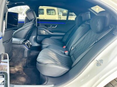 2021 Mercedes-Benz S-Class S 500 4Matic Neat & Clean Car White Black