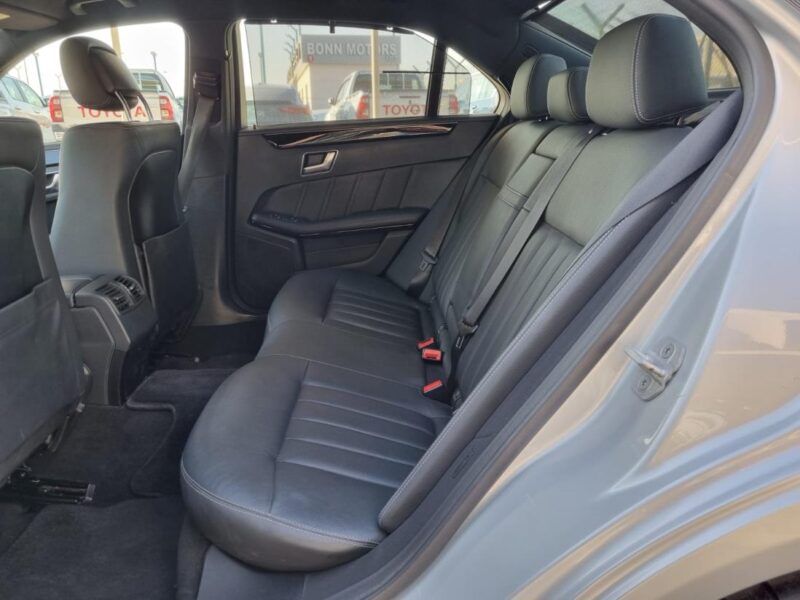 2014 Mercedes-Benz E 400 3.0-liter twin-turbocharged V6 Silver