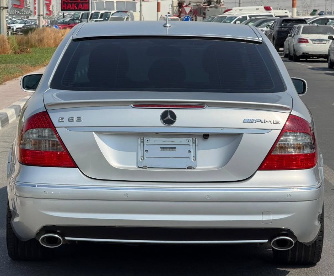 2007 MERCEDES BENZ E500 Body Kit E63 AMG V8 AUCTION GRADE 4/B Silver