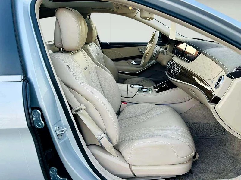 2014 Mercedes-Benz S-Class S 63 AMG UPER CLEAN CAR Silver Beige