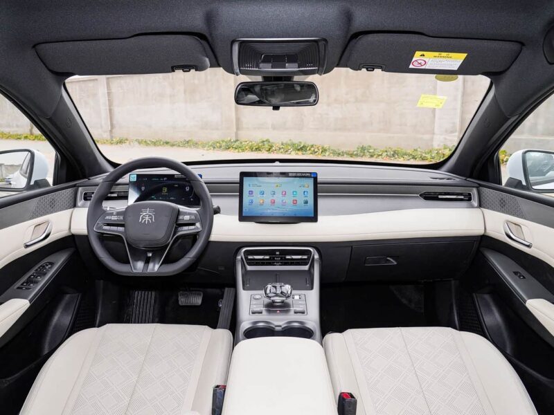 2025 BYD QIN PLUS BYD QIN Plus 1.5L Engine Hybrid White Beige