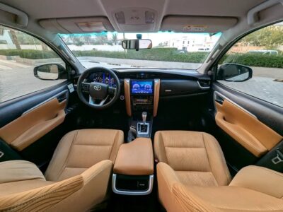 2016 Toyota Fortuner GXR 6 Cylinders Engine White Brown GCC Specs