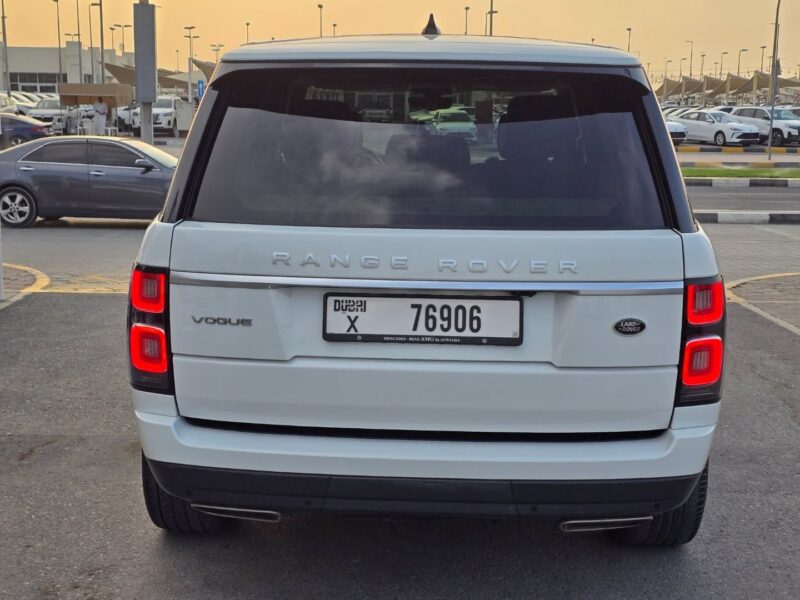 Land Rover Range Rover Vogue V6 Number 1 Full 2021 White Black