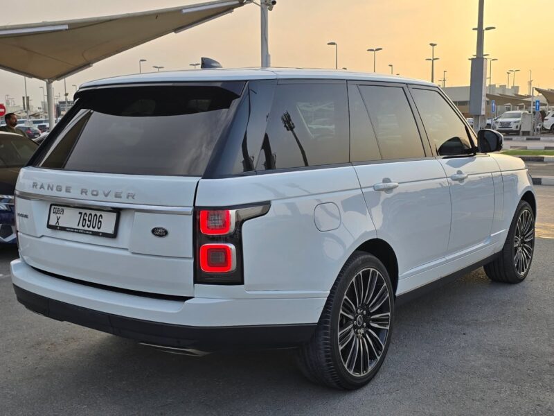 Land Rover Range Rover Vogue V6 Number 1 Full 2021 White Black
