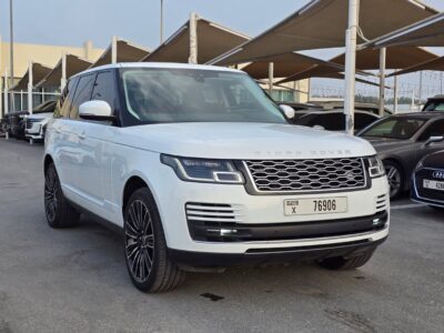 Land Rover Range Rover Vogue V6 Number 1 Full 2021 White Black