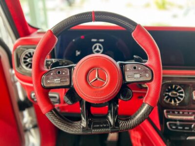 2022 Mercedes-Benz G 63 AMG 4MATIC SUV BRABUS KIT White Red