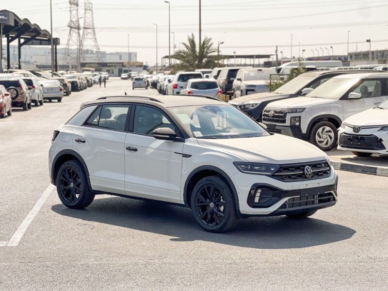 2025 Volkswagen T ROC T ROC 1.5L Black Package TURBOCHARGED White Black