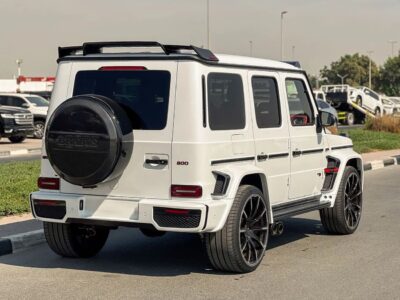 2022 Mercedes-Benz G 63 AMG 4MATIC SUV BRABUS KIT White Red