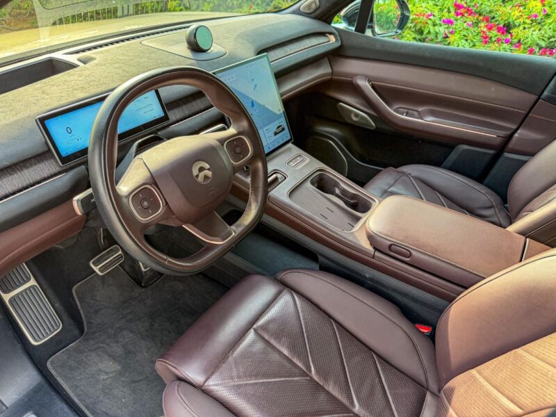 Nio EC7 2023 Used NIO EC7 Long Range 100 kWh Gold Red