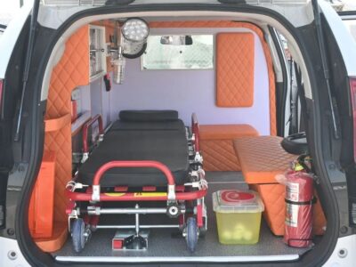 2023 Mitsubishi Pajero MITSUBISHI PAJERO SPORT 2.5L AMBULANCE 4WD A/T White Black