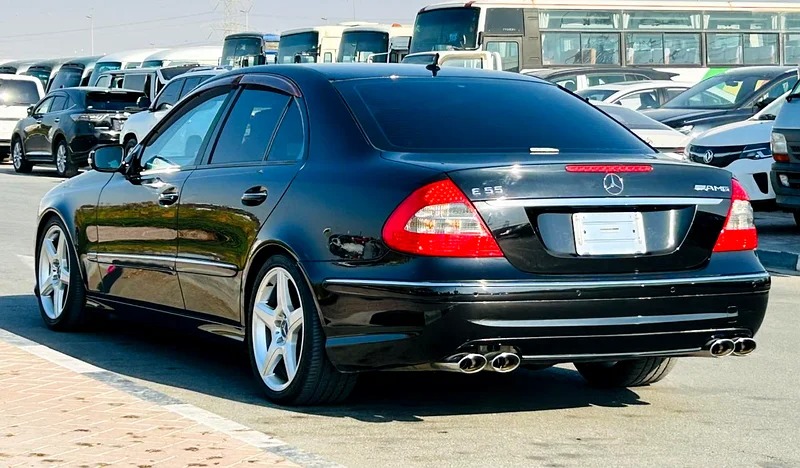 2007 Mercedes-Benz E-Class E 350 AMG BODY KIT CLEAN CAR Black