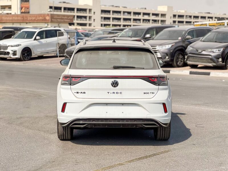 2025 Volkswagen T ROC T ROC 1.5L Black Package TURBOCHARGED White Black