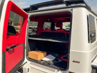 2022 Mercedes-Benz G 63 AMG 4MATIC SUV BRABUS KIT White Red