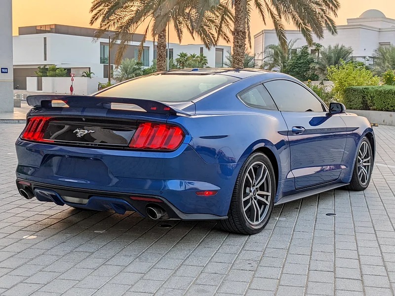2017 Ford Mustang Ecoboost Premium Immaculate Condition Blue Black