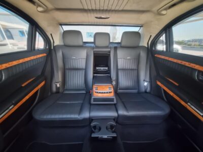 MERCEDES-BENZ S 600 2009 5.5-liter twin-turbo V12 Engine Silver Black