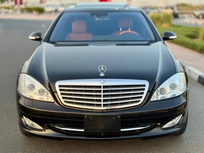 2009 Mercedes-Benz S 600 5.5 liters V12 BiTurbo Black Orange