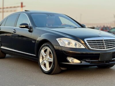 2009 Mercedes-Benz S 600 5.5 liters V12 BiTurbo Black Orange