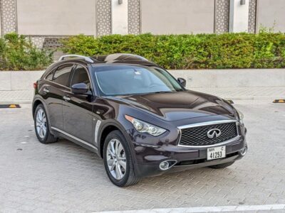 2017 Infiniti QX70 Luxury GCC Full Option TOP Premium Condition Brown