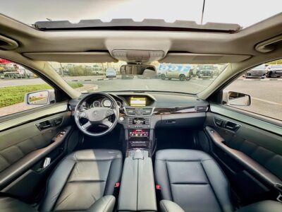 2009 Mercedes-Benz E 350 3.5 Liters V6 Engine Silver Black