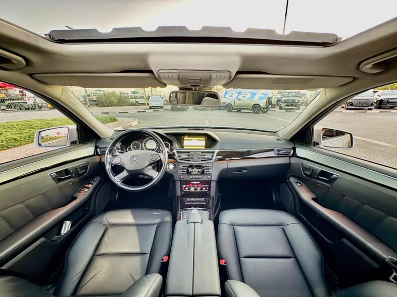 2009 Mercedes-Benz E 350 3.5 Liters V6 Engine Silver Black