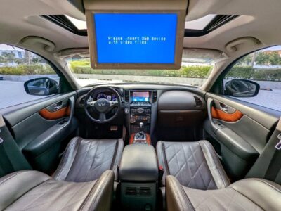 2017 Infiniti QX70 Luxury GCC Full Option TOP Premium Condition Brown