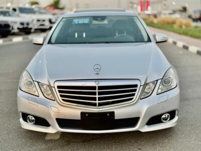 2009 Mercedes-Benz E 350 3.5 Liters V6 Engine Silver Black