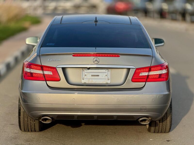 2010 Mercedes-Benz E 350 3.5 Liters V6 Engine Grey Black