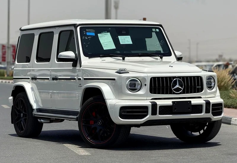 2021 Mercedes-Benz G-Class G 63 AMG Neat and Clean Car White Black