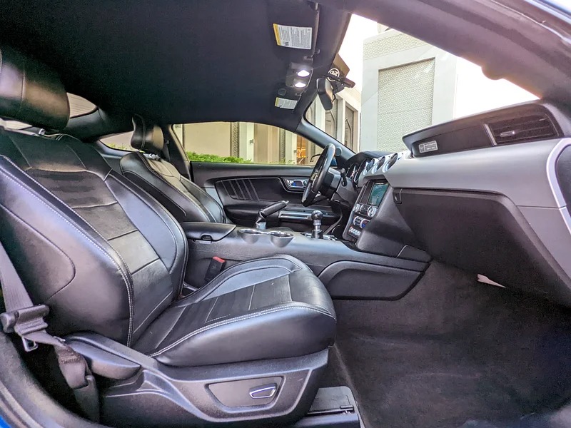 2017 Ford Mustang Ecoboost Premium Immaculate Condition Blue Black