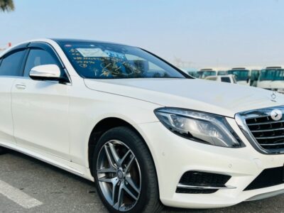 2016 HYBRID MERCEDES BENZ S 400 h 3.5-liter V6 Petrol Engine White