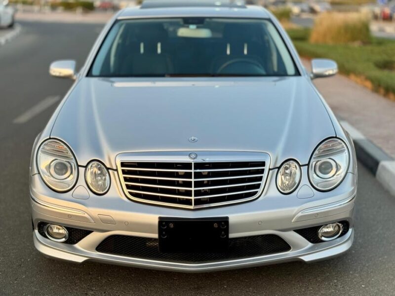 2008 Mercedes-Benz E 350 3.5 Liters V6 Engine Silver Black