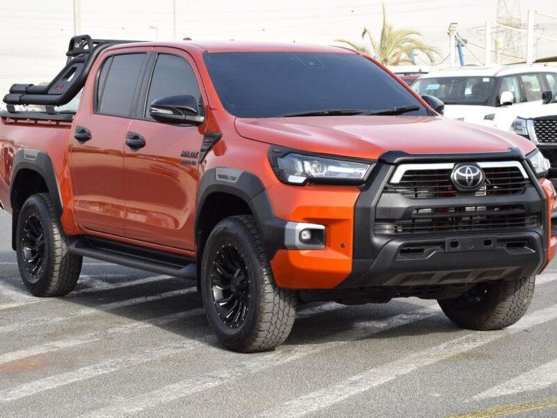 2024 Toyota Hilux S GLX 2.8L AWD AT Diesel Right Hand Drive Orange Black