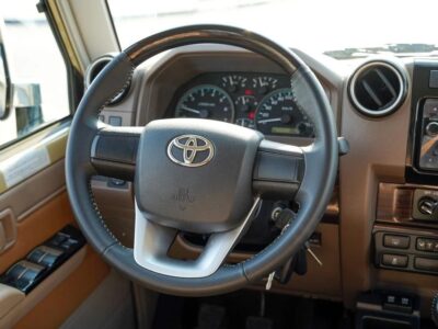 2023 Toyota Land Cruiser 70 6 Cylinder Engine Beige Tan GCC Specs