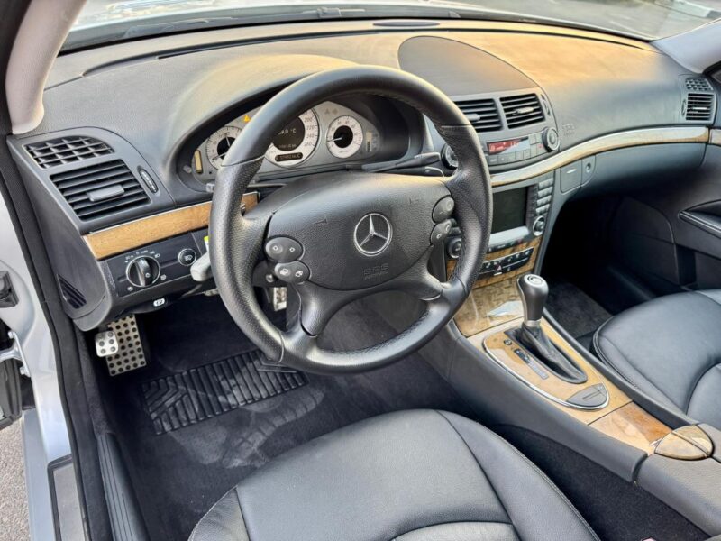 2008 Mercedes-Benz E 350 3.5 Liters V6 Engine Silver Black