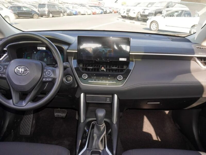 2024 Toyota Corolla Cross HEV Corolla Cross Hybrid White Black